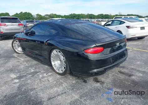 2022 Bentley Continental Gt Speed из США, поврежденный, VIN SCBCT2ZG7NC095407